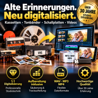 .Audio Video Kassetten digitalisieren